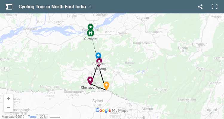 north east india cycle tour